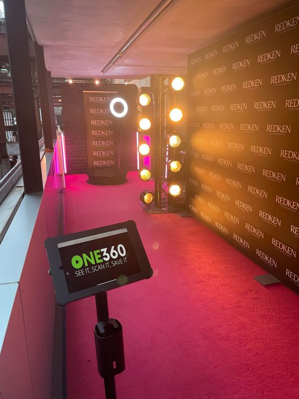Redken 360 Video Booth hire Sydney and Melbourne